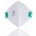 Head Wearing Foldable Ffp2 Mask With Exhalation Valve / Nose Foam Cushion