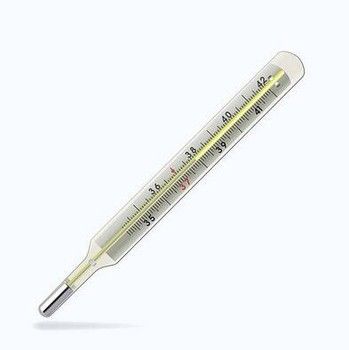 Personal Safety Mercury Clinical Thermometer , Mercury Filled Thermometer