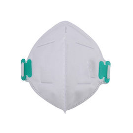 China 4 Ply Durable Foldable FFP2 Mask Non Woven Outer Layer Fluid / Flame Resistant factory