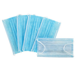 Water Soluble Disposable Face Mask 25gsm PP Non Woven Material For Housework