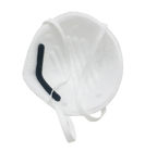 Smooth Breathing FFP2 Cup Mask With Latex Free Elastic Strap / Soft Nose Liner