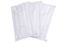 White Color Disposable Face Mask Weight 2.9 - 3,2g Anti Foaming / Particulate