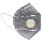 Grey Color Disposable Earloop Face Mask 4 Layers Non Woven Fabric Material