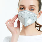 Grey Color Disposable Earloop Face Mask 4 Layers Non Woven Fabric Material