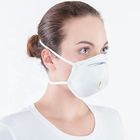 Disposable Ffp2 Cup Mask Lightweight Dual Point Attachment Provide Secure Seal
