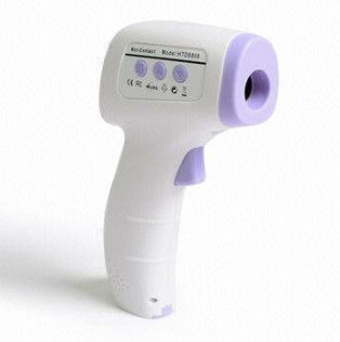 Battery Powered Infrared Forehead Thermometer , Medical IR Thermometer