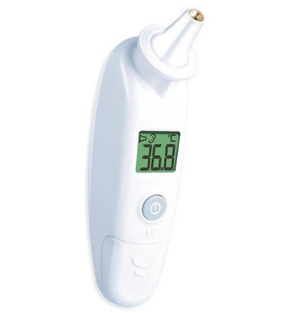 Battery Powered Infrared Ear Thermometer Fast Reading With LCD Digital Display