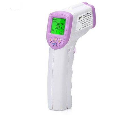 Handheld Medical Grade Forehead Thermometer For Hotel / Library / School