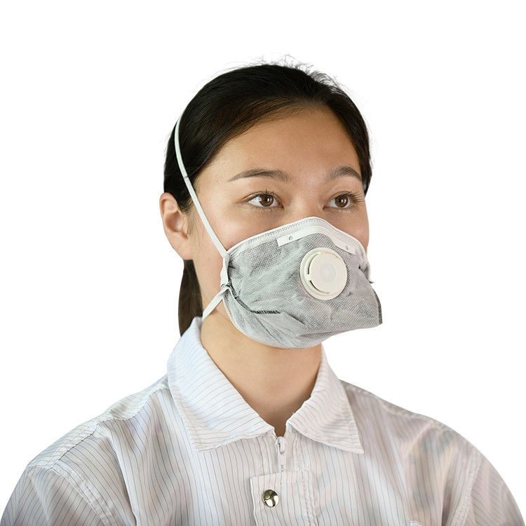 Activated Carbon Disposable Mouth Mask , Isolation Face Mask Anti Air Pollution