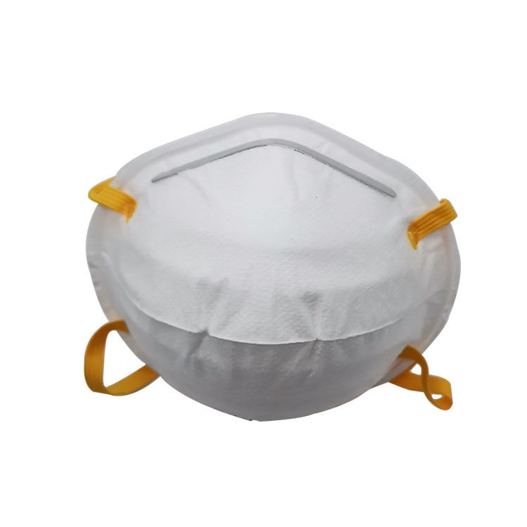 Breathable Disposable Pollution Mask Block Dust / Air Pollution / Droplets