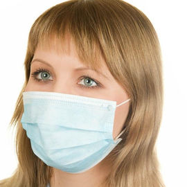 China Anti Dust Disposable Mouth Mask , Earloop Procedure Masks Lightweight factory