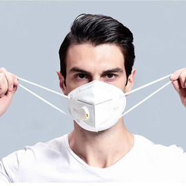 High Efficiency FFP2 Filter Mask , Disposable Dust Mask Non Woven Material