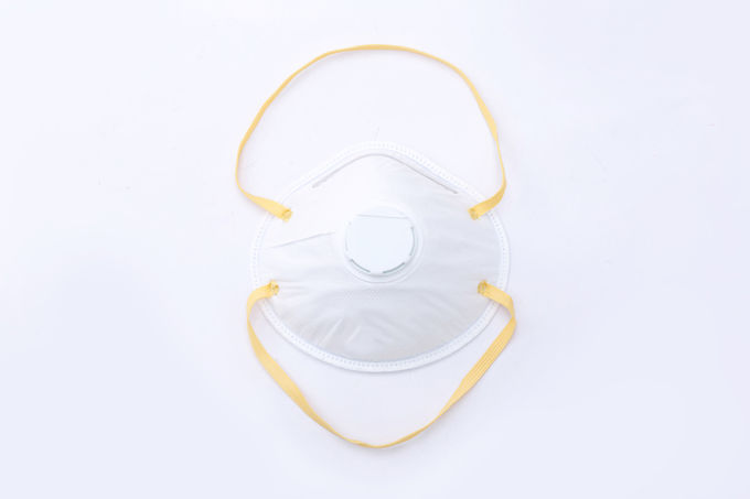 White Color FFP2 Cup Mask Light Weight Convenient Carry High Efficiency Filter