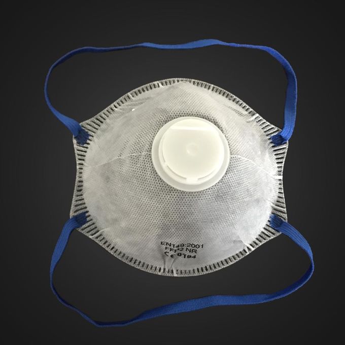 Activated Carbon Ffp2 Cup Mask 4 Layer Material Absorb Sweat Comfortable Wearing